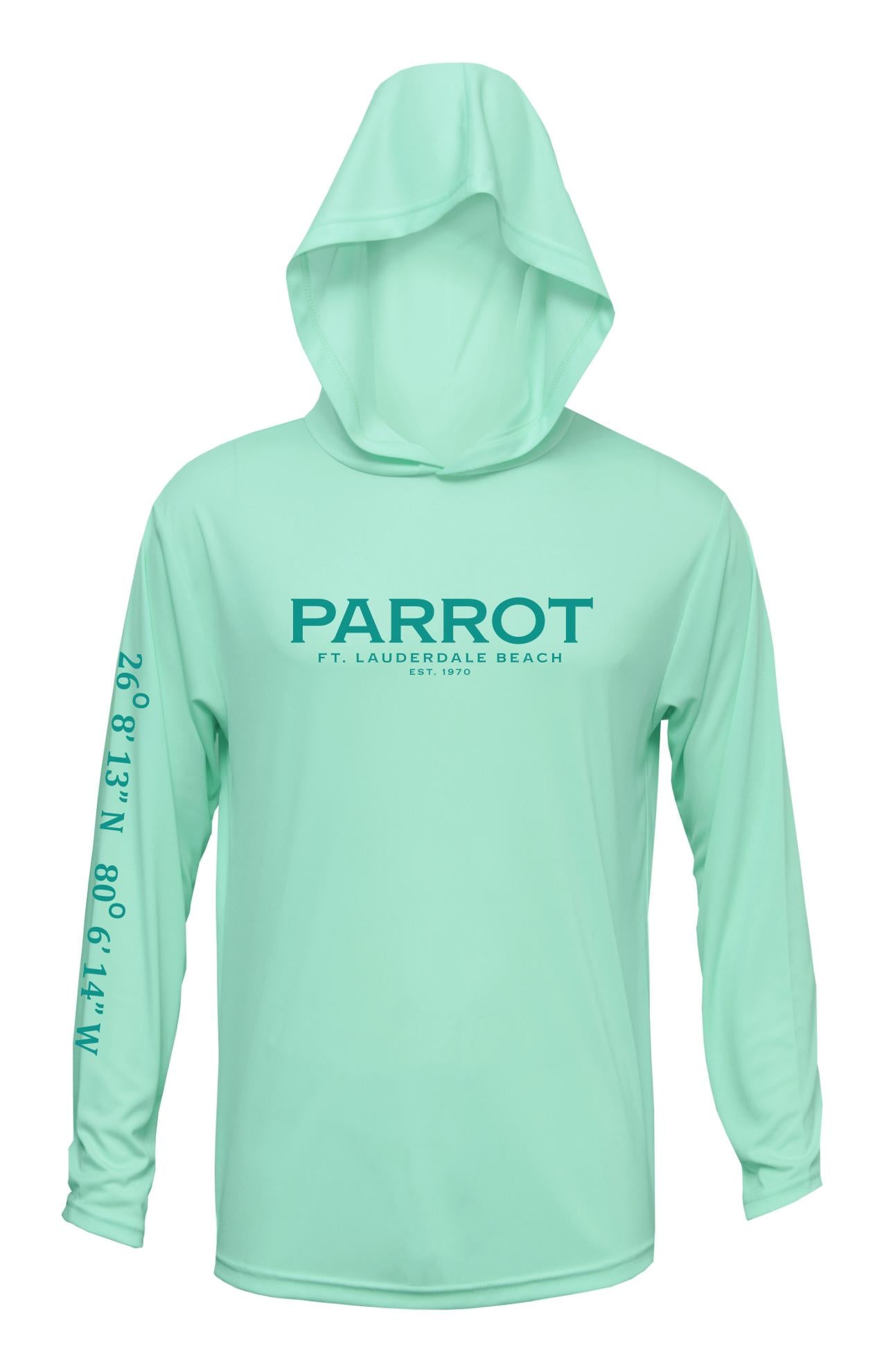 Hooded Fishing Shirt (Seafoam)